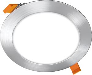 APLED - Infälld LED badrumsbelysning RONDO LED/12W/230V IP40 diameter 17 cm krom