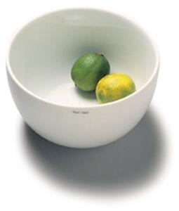 Piet Hein - Skål Porcelain, small - Skål - Skål porcelain 18 cm - HVID - H10 x W18 D18 cm
