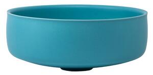 Raawii - Alev Bowl 01 / Small - Skål - Azure Blue - Ø23 x H9,5 cm