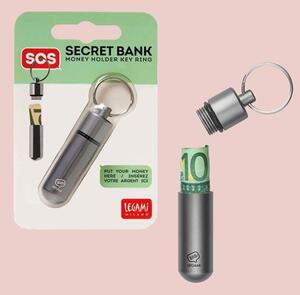 Secret Bank, nyckelring, Stål