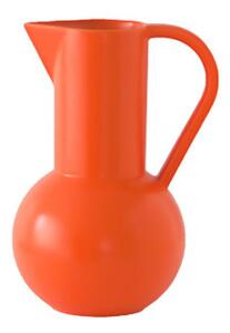 Raawii - Strøm Jug / Small - Kanna - Vibrant Orange - Ø12 x H20 cm (0,75L)