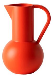 Raawii - Strøm Jug / Medium - Kanna - Strong Coral - Ø15 x H24 cm (1,5L)