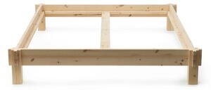 Normann Copenhagen - Notch Bed Frame - Sängram - Pine - 160 X 200 Cm - W200 x H33 cm