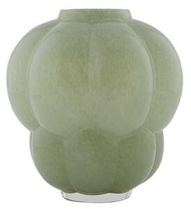 AYTM - UVA glass vase - Vas - Large - Pastel Green - Ø32 x H35 cm