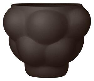 Louise Roe - Balloon Bowl 06 - Vas - Mud Brown - Ø32-40 x H30 cm