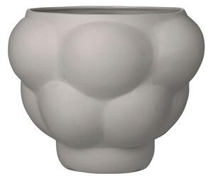 Louise Roe - Balloon Bowl 06 - Vas - Sanded Grey - Ø32-40 x H30 cm
