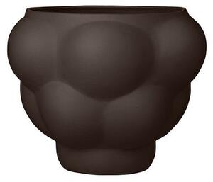 Louise Roe - Balloon Bowl 05 - Vas - Mud Brown - Ø24-32 x H24 cm