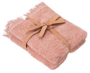 Blomus - FRINO Set Of 2 Guest Towels - Handduk - Misty Rose - H0,3 x L30 x W50 cm