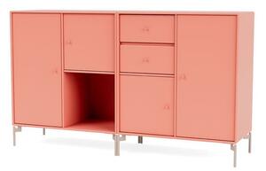 Montana - COUPLE - With Mushroom Legs - Skänk - Rhubarb - H 82.2 CM / W 139.2 CM / D 38 CM
