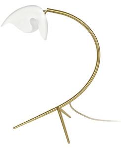 ATBO - PS38 Table Lamp - Bordslampa - Orkide White/Brass - H45 x B26 x D32,9 cm