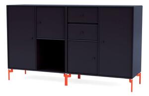 Montana - COUPLE - With Rosehip Legs - Skänk - Shadow - H 82.2 CM / W 139.2 CM / D 38 CM