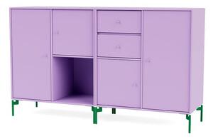 Montana - COUPLE - With Parsley Legs - Skänk - Iris - H 82.2 CM / W 139.2 CM / D 38 CM