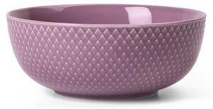 Lyngby Porcelain - Rhombe Color Bowl 15 cm - Skål - Purple - D15,5 x H6 cm