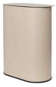 Ferm Living - Enkel Bin - Papperskorg - Cashmere - Ø: 26.7 x H: 36 cm
