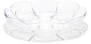 Holmegaard - Lily Dessert Plate - Tallrikar - Clear (2 pcs.) - H3,5 x D16 cm