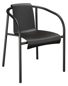 HOUE - Nami Dining Armchair - Trädgårdsstol - Black - W60 x D57,5 x H75 cm