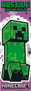 Poster, Affisch Minecraft - Creeper, (53 x 158 cm)
