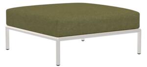 HOUE - LEVEL / Ottoman - Trädgårdsmöbler - Leaf/Muted White - L81 x W81 x H38 x SH38 cm