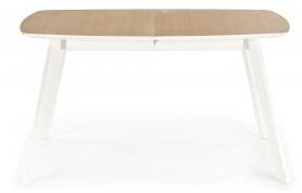 Winthrop utdragbart matbord 135-185 cm - Vit/ek