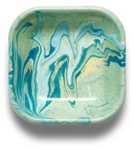 BORNN - NEW MARBLE - Square Plate - Tallrikar - Mint - 11x11x3CM