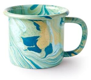 BORNN - NEW MARBLE - Large Mug - Kopp - 300ml, Mint - 9CM