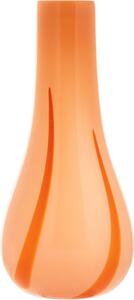 Kodanska - Flow Vase - Vas - Pink W. Red Stripes - H45 x D20 cm