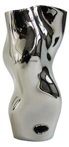 Hein Studio - Ostrea 25 Vase - Vas - Silver - H:25 x W:13 cm