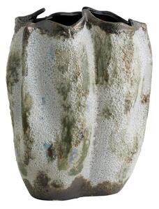 Nordal - Henry Vase - Vas - Brown/Green/White L - H: 35 x D: 28 cm