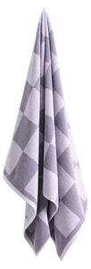 HAY - Check Bath Towel - Handduk - Lavender - W70 x L136 cm