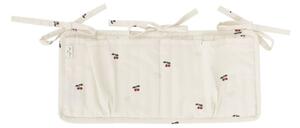 Konges Sløjd - QUILTED BED POCKETS - Sängfickor - CHERRY - 34 x 17 cm