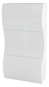 Skoskåp Onda, vit, 71x26,6x121,4 cm