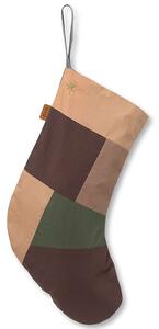 Ferm Living - Christmas Stocking - Julpynt - Patchwork - Multi - W30 x H50 cm