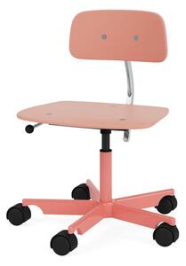 Montana - KEVI KIDS 2533J Chair - Barnstol - Rhubarb - W48 x L46 x H55-71cm