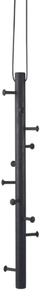 WeDoWood - Copenhanger - Krokar - Oak - Black - L85 x D15 cm