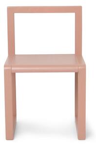 Ferm Living - Little Architect Chair - Barnstol - Rose - W32 x H51 x D30 x SH30,8 cm