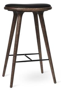 Mater - High Stool 74 - Barstol - Dark Stained Oak - H74 x W45 x D36 cm