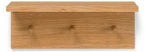 Ferm Living - Place Rack - Krokar - Oak - Small - W: 45 x H: 17.3 x D: 17 cm