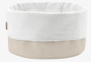 Stelton - Stelton Bread Bag - Brödkorg - Sand /White - W23 x H21 x L23 cm