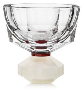 Reflections Copenhagen - Halifax Bowl - Skål - Clear,Milk,Plum - L18 x D18 x H17 cm