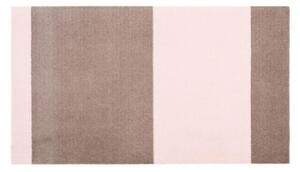 Tica Copenhagen - Stripes Horizon Unicolor - Mattor - Sand/Light Pink - B40 x L60 x H0,7 cm