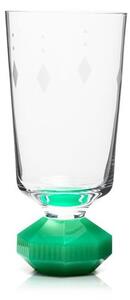 Reflections Copenhagen - Chelsea Tall Crystal Glass, Set of 2 - Cocktailglas - Clear, Mint - H15 cm (set of 2)
