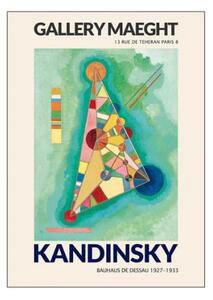 Poster & Frame - Paris - Kandinsky - PSTR Studio - Affisch - Paris - 70 x 100 cm