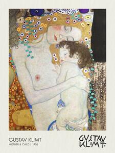 Bildreproduktion Mother and Child (1905), Gustav Klimt