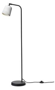 New Works - Material Floor Lamp - Golvlampa - White Marble - H125 x Ø23 cm