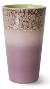 HKLiving - 70s Ceramics Latte Mug - Mugg - Haze - 7,5x7,5x13cm - 280 ml