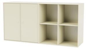 Montana - PAIR - Wall mounting - Skänk - Vanilla - B 139,2 x H 69,6 x D 38 cm