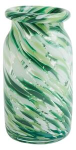 HAY - Splash vase - Vas - Roll Neck / S / Green Swirl - H20.5 X W11.3 X L11.3