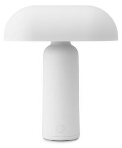 Normann Copenhagen - Porta Table Lamp - Bordslampa - White - H: 23,5 x W: 20,2 x D: 11,2 x Ø: 6,5 cm