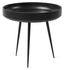 Mater - Bowl Table - Soffbord - Black Stained Mango Wood - Small - Ø: 40 x H: 38 cm