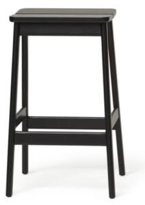 Form & Refine - Angle Bar Stool - 65 / 75 - Barstol - Black-Stained Beech - 65 - W40 x H65 x D36 x SD24